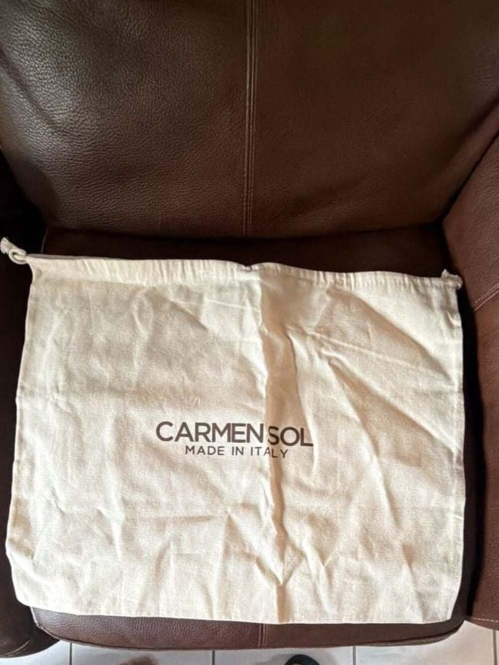 Carmen Sol Dust Bag Made In Italy